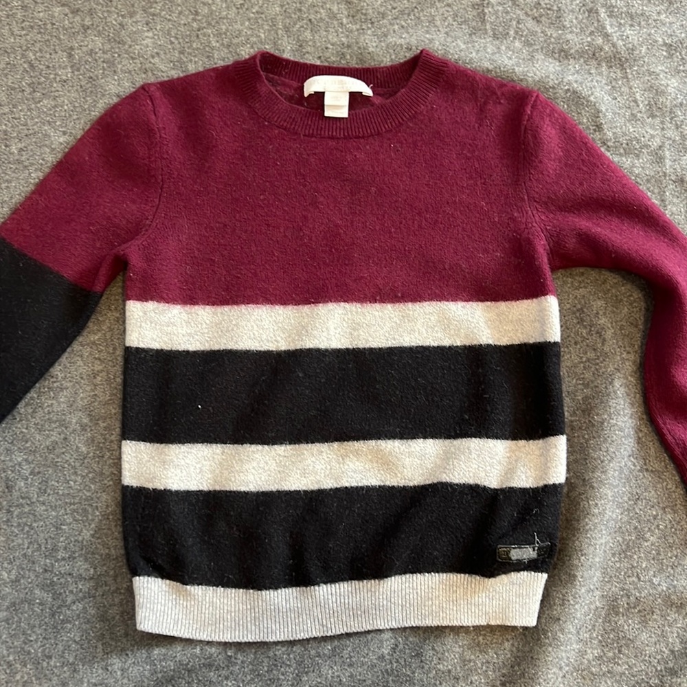Burberry kids warm sweater